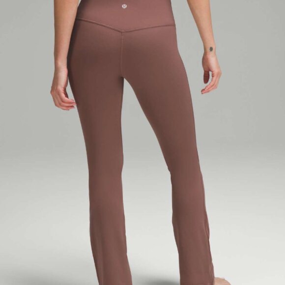 NWT Lululemon Align High-Rise Mini-Flared Pant 32" Dark Oxide - Picture 2 of 7